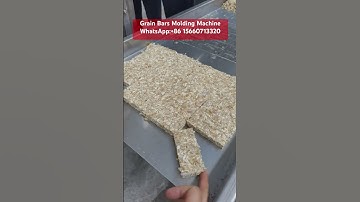 Grain Bars Molding Machine/Energy Bars Pressing Machine/Oatmeal Bars Making Machine