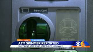 WATCH: ATM skimmer discovered at Sun Trust bank