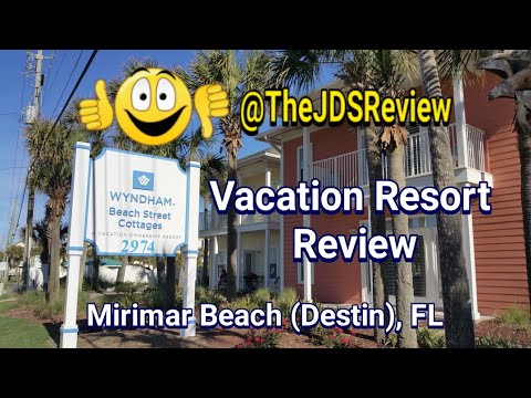 Wyndham Beach Street Cottages Destin Vacation Resort Review Youtube