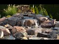 Kaskada Oczko Wodne w Ogrodzie 💧 Cascade Waterfall Pond in the Garden