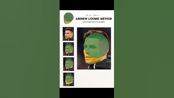 Cristiano Ronaldo Face Outline Sketch ✏️ | Andrew Loomis Method | #Shorts