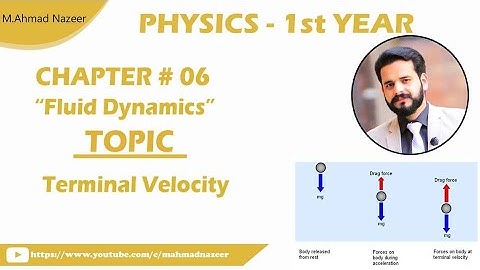 Ch#6 Terminal Velocity Fsc Part 1 Physics #bysirmahmadnazeer
