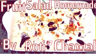 Eid special Fruit salad desi food recipe Urdu Hindi by roti Chawal screenshot 1