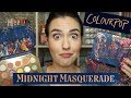 NEW Midnight Masquerade from ColourPop + DISNEY | Swatches of EVERYTHING!