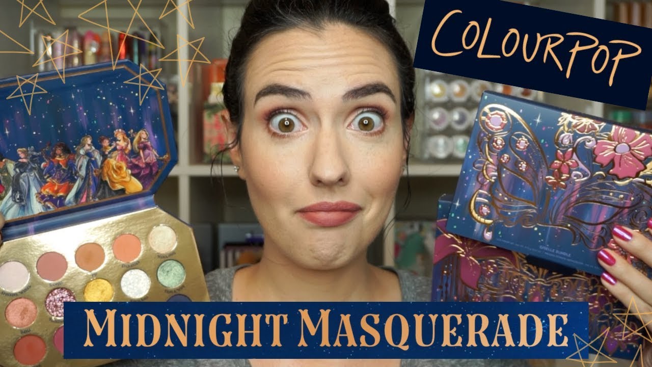 New Midnight Masquerade From Colourpop Disney Swatches Of Everything