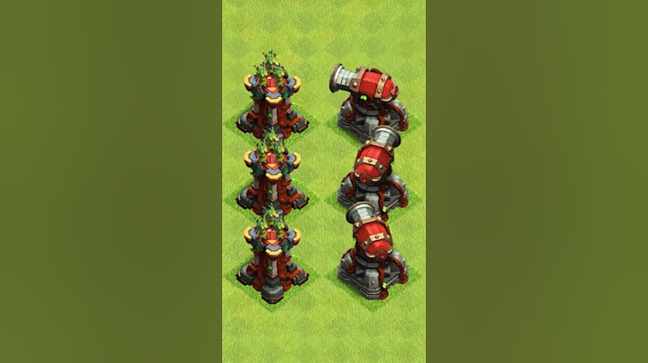 New Multi-Archer Tower & Ricochet Cannon (Merging Defenses) #clashofclans #townhall16 #shorts
