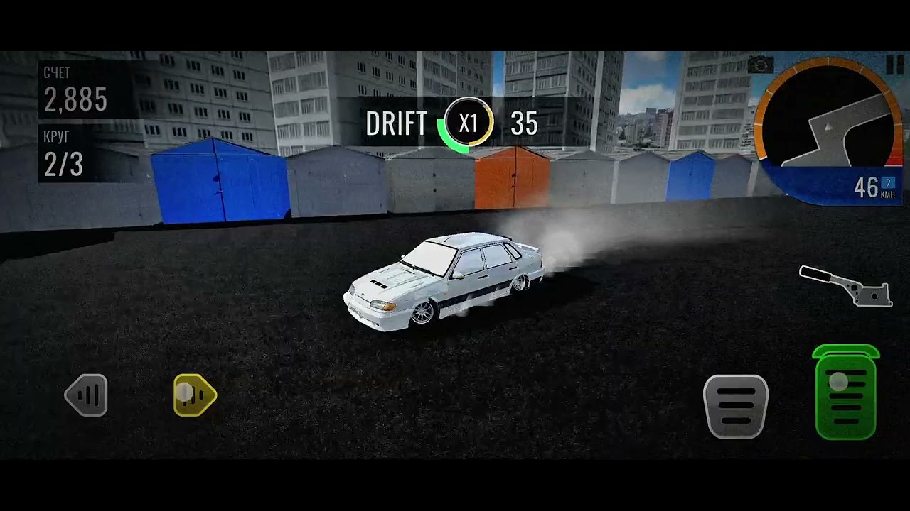 дрифт на ваз 2115 RCD - YouTube