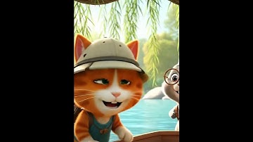 Cat and Squirrel Treasure Hunt 🐱🐿️ | Magical Adventure 3D Animation