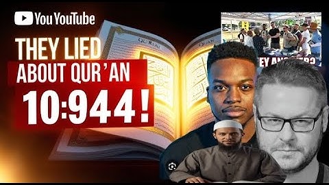 Does the Qur’an Tell Muslims to Follow the Bible? | The Verse Christians Always Misquote (10:94)”