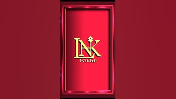 Nikhil name logo design #shorts #shortsvideo