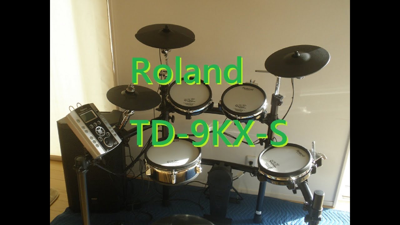 Roland TD-9KX2 V-Drums V-Tour Series (2010-) 【新宿店】 - YouTube