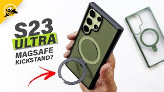 Samsung Galaxy S23 Ultra - Hidden Stand MagSafe Case!