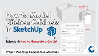 How to Generate a Cut List in SketchUp | Step by Step for Beginners