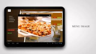 Digital Tablet Menu Application from iMenuCards.com screenshot 1