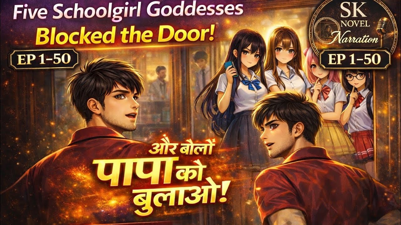 Five Goddess 👑✨|EP 1-50||Web Novel Hindi Audio Complete Story #fantasynovelhindi#audiobook 