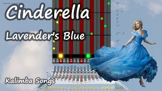 Kalimba tutorial:  Lavenders Blue (Cinderella)