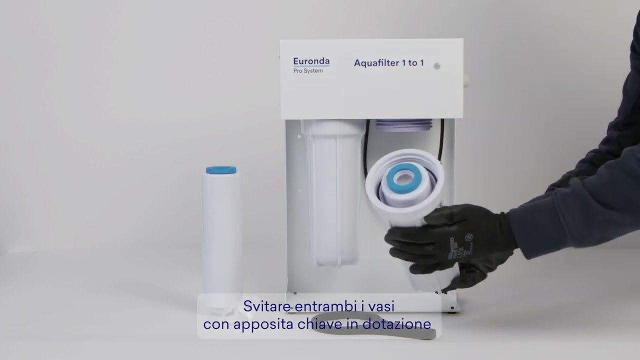 Aquafilter: Cambio cartucce IT