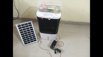 Development of Solar based Smart Air Cooler