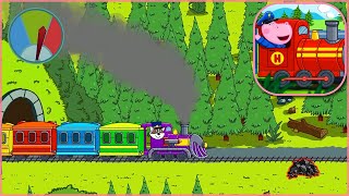 Hippo Baby Railway: Train Adventure ❤ #2 | GAMES FOR KIDS | AnyGameplay screenshot 1