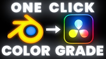 Color Grade Your 3D Renders Like A Pro | Blender To DaVinci Resolve