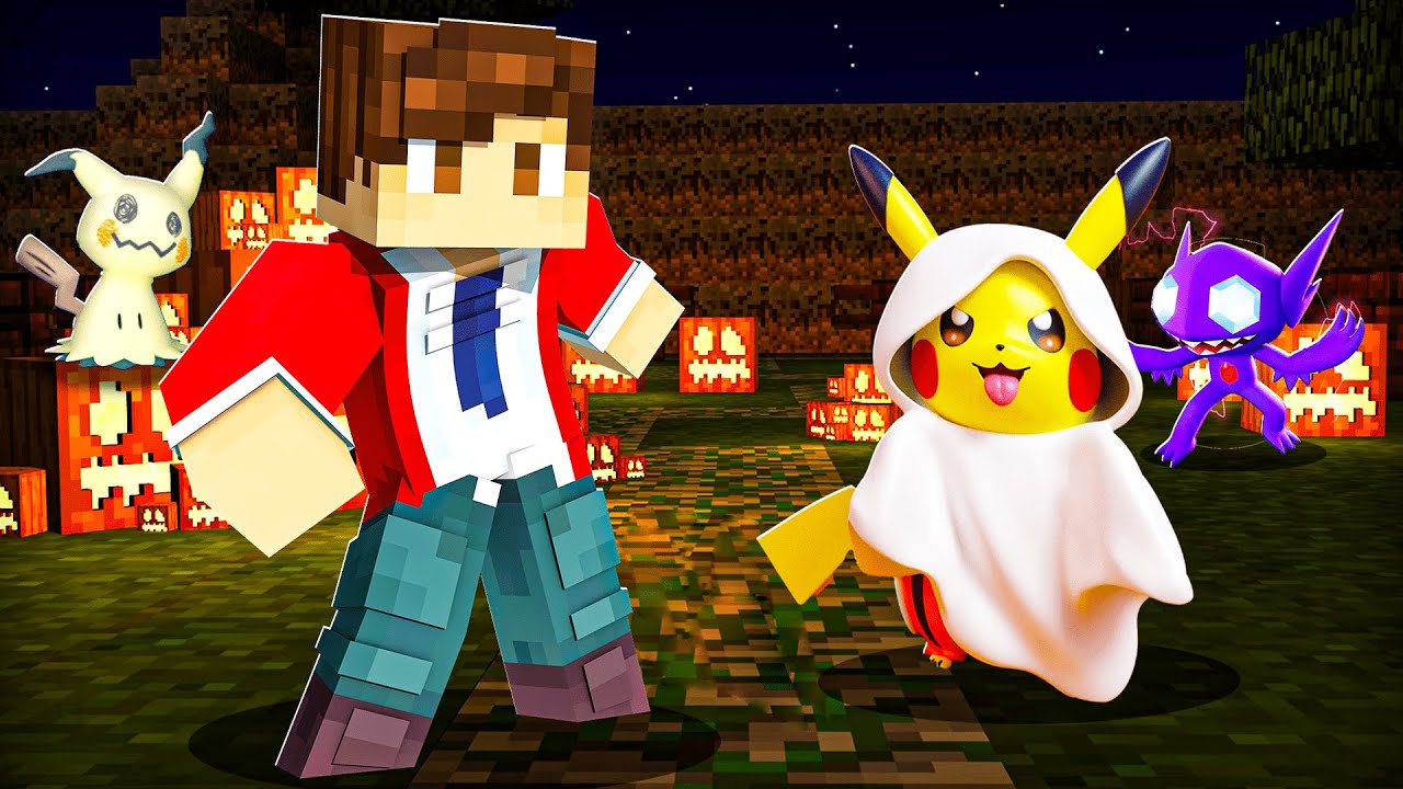 PIXELMON 3.3.3, 4 POKEMON Y HALLOWEEN