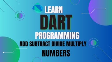 add subtract divide multiply number in dart || Dart Programming Language Tutorials in hindi/urdu