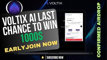 Voltix Airdrop | Voltix Ai DePin Project | Early Join Now | New Solana Depin Airdrop #solona #voltix