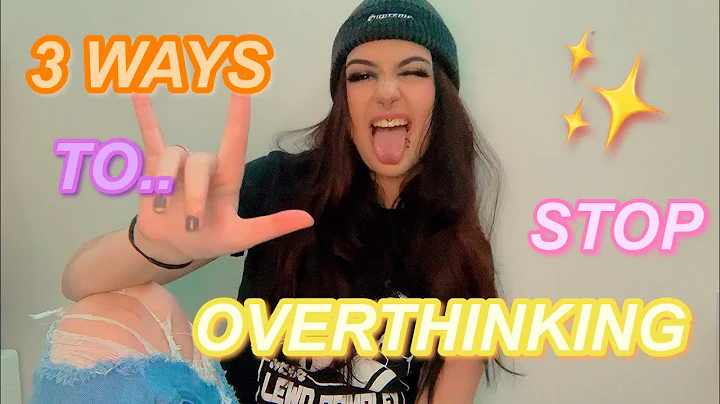 how to stop OVERTHINKING EVERYTHING when manifesting