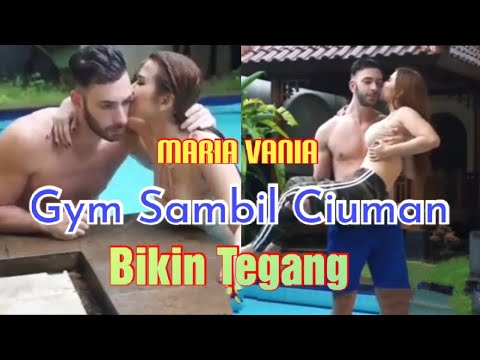 MARIA VANIA GYM HOT BIKIN NGGAK TAHAN LIHATNYA