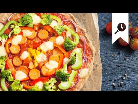 Video: Vollkorn-Mozzarella-Pizza Kochen