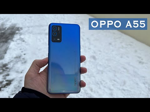 OPPO A55 интересные фишки и кайфовый дизайн