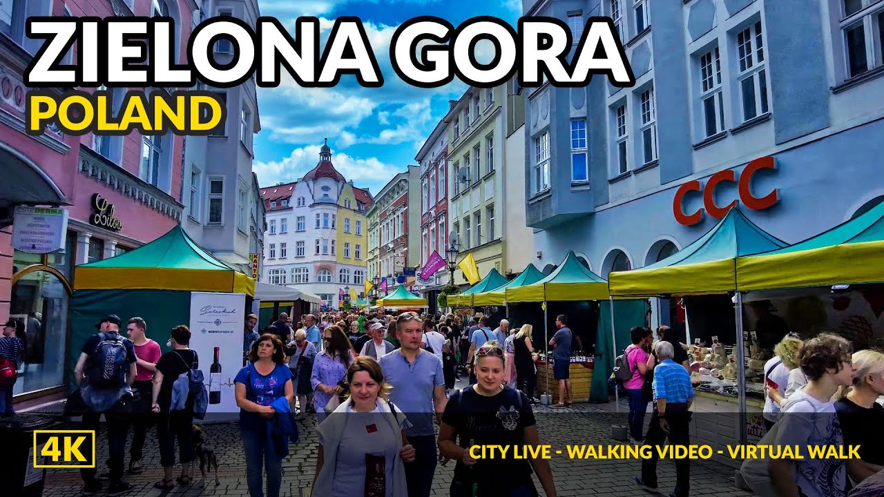 Винтаж в Зелена-Гура 2022 ❤️ Пешеходная экскурсия - Центр города - Старый город