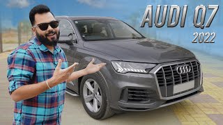 2022 Audi Q7 Walkaround And First Drive Impressions⚡Fun To Drive Big SUV 😁