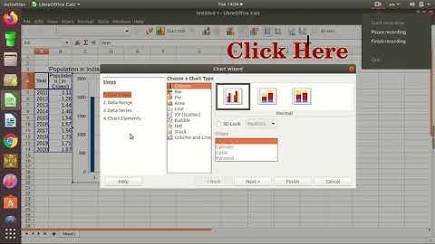 Bar Chart (Libre Office Calc)