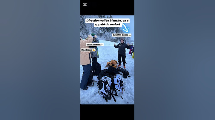 @Michou fait du ski sur un glacier avec Mathis Dumas