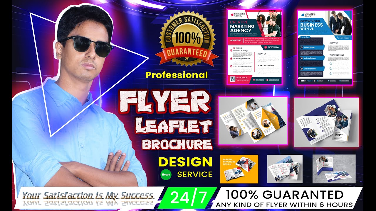 flyer leaflet &brochure design service