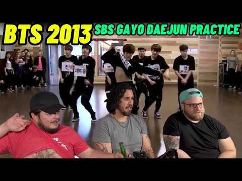 BTS - 2013 SBS Gayo Daejun 가요대전 performance practice REACTION