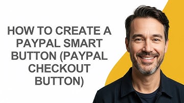 How to Create a Paypal Smart Button (paypal Checkout Button) - KevinHowTo