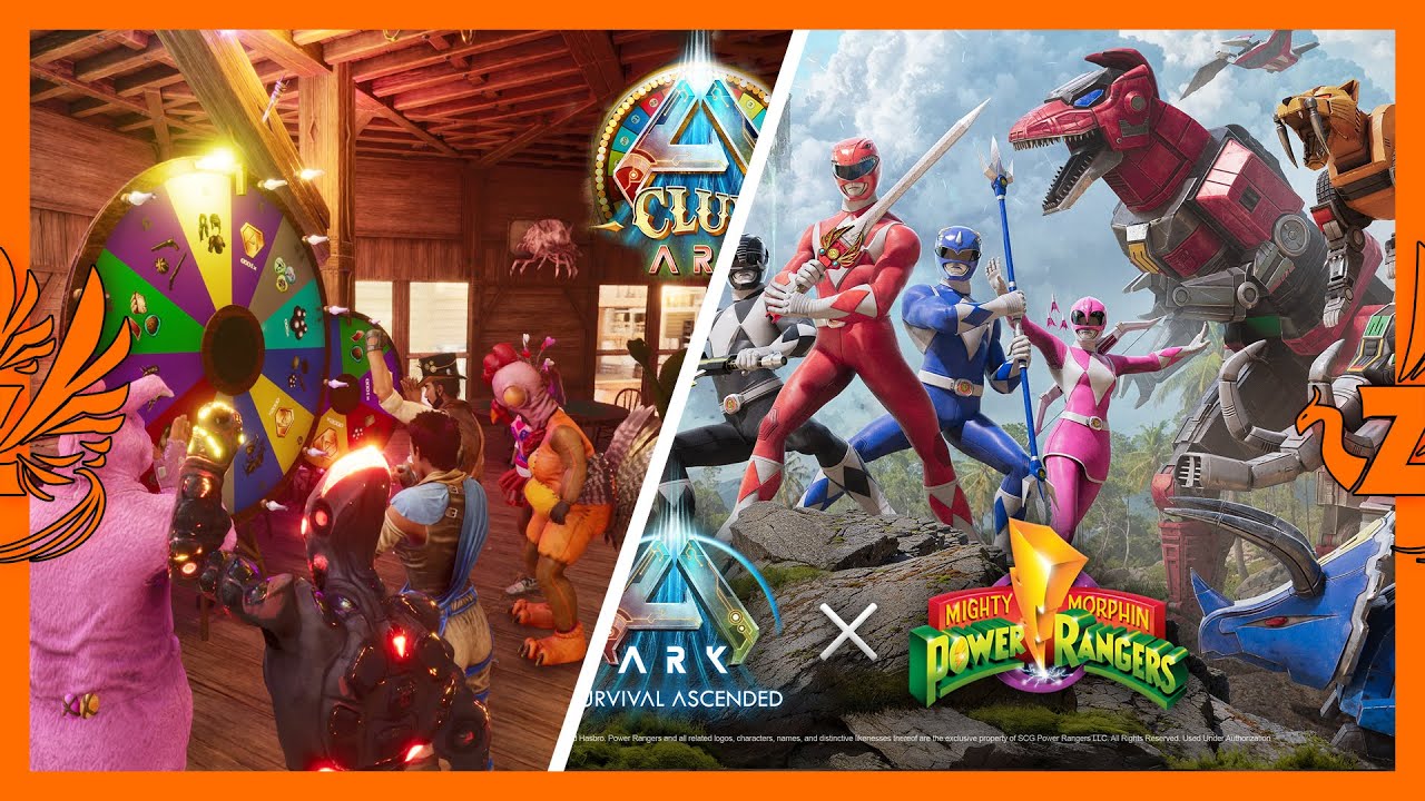NUEVO CONTENIDO DISPONIBLE 💥 CLUB ARK + POWER RANGERS - YouTube