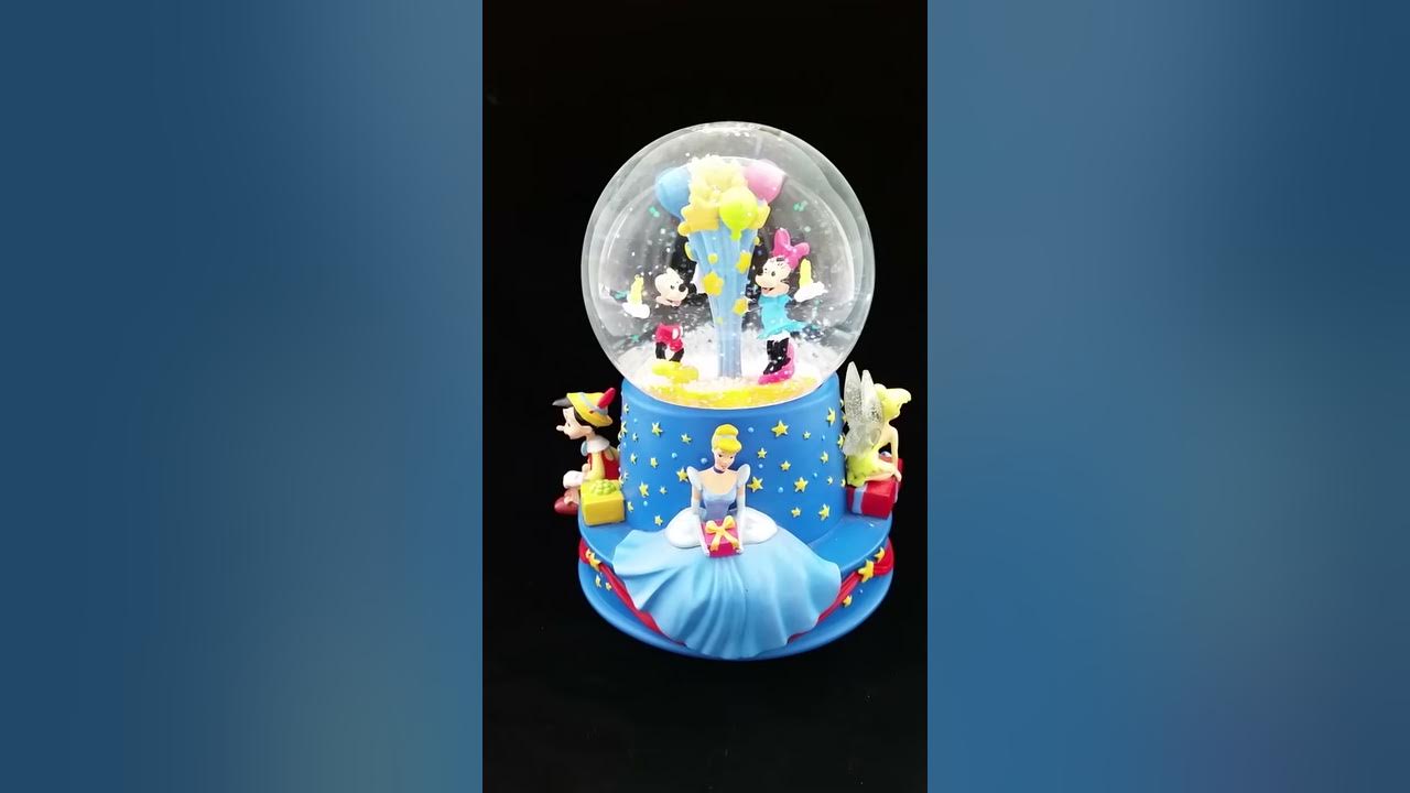 Disney snow globe YouTube