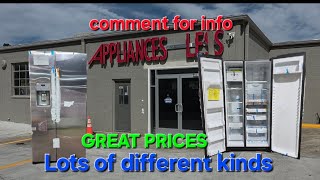 APPLIANCES 4 LESS Great Prices on Refrigerators Stove Washing Machines Dryers More New UnicooOutlet