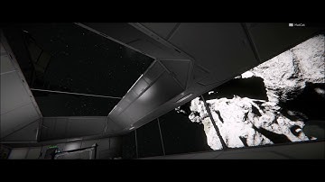 Space Engineers   2 Mining Drones Timelapse