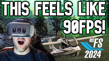 I Tried a $6000 VR Headset in MSFS2024 - This FEELS like 90FPS! VARJO XR-4