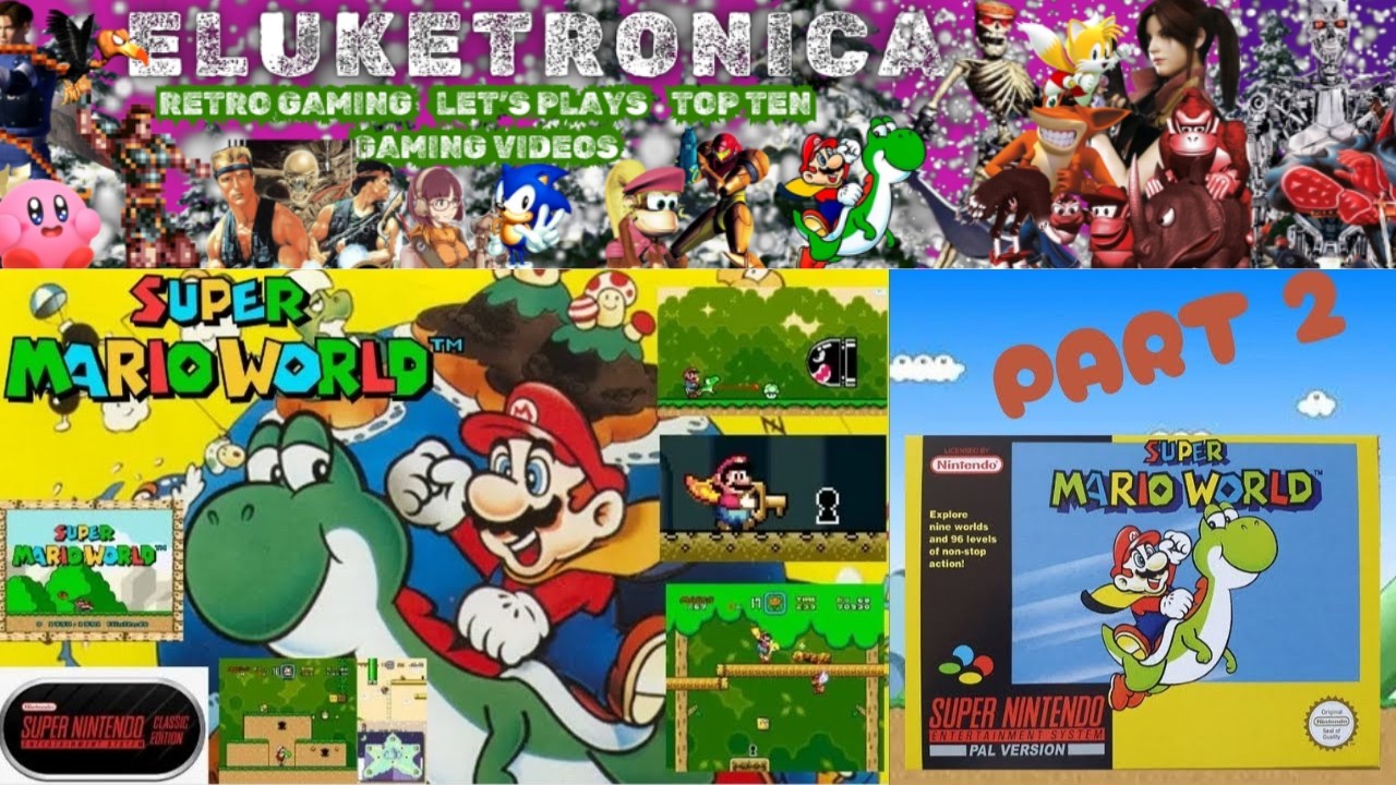 Super Mario World Part 2 I got the key, I got the secret!