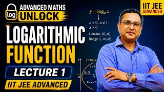 TARGET JEE 2026|| BASIC MATHEMATICS | LOGARITHMIC FUNCTION LECTURE 1 || CLASS 11 | 