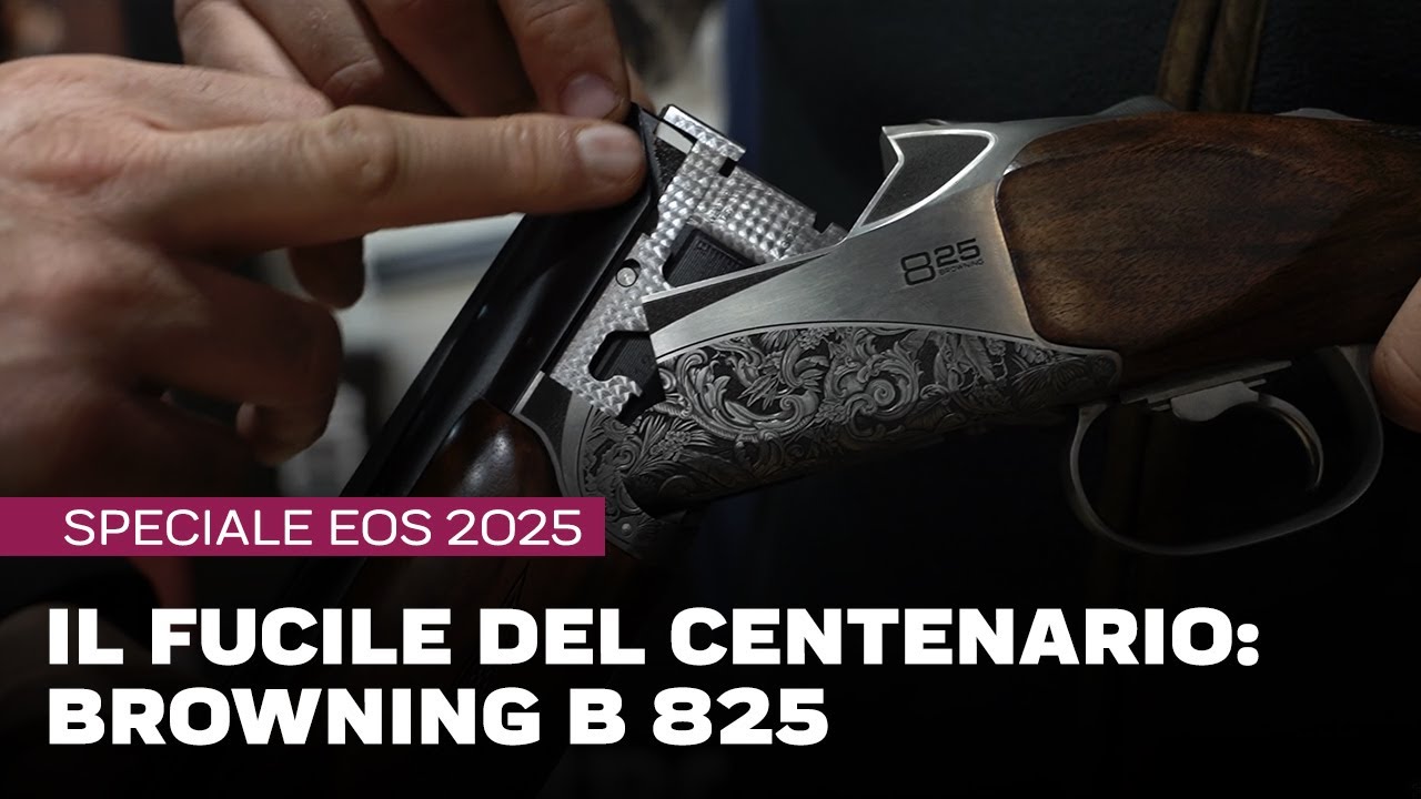 Il fucile sovrapposto del centenario: Browning B 825 - Eos 2025