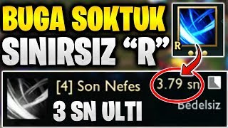 LOL'DE BİR İLK (BUG?) YASUO ULTİ 3 SN OLURSA? | 5 YASUO %99 CD | KassadinsCreed