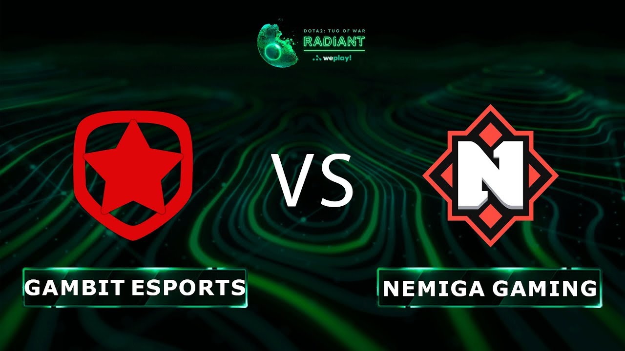 КАСТЫ ОТ БОГА | Gambit Esports vs Nemiga Gaming - RU @Map3 | Dota 2 Tug of War: Radiant | WePlay!