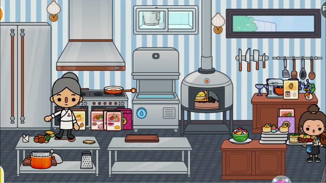 😋 FIZ TODAS AS RECEITAS DO NOVO RESTAURANTE DO TOCA LIFE WORLD👩‍🍳 O  RESTAURANTE CHIQUE 💕 