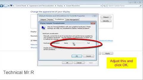 How to Enable Hardware Acceleration in Windows 7